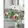 Tovagliato cristallo stampato Jungle 140 cm x 20 m al metro