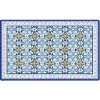 Tovaglietta americana in polipropilene decoro Lahore 30x45 cm