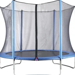 Trampolino rotondo da giardino per bambini L305xH256 cm