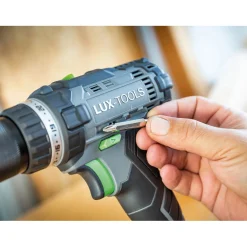 Trapano avvitatore a batteria LUX-TOOLS 1 A-BS-20 20 V - Solo corpo macchina