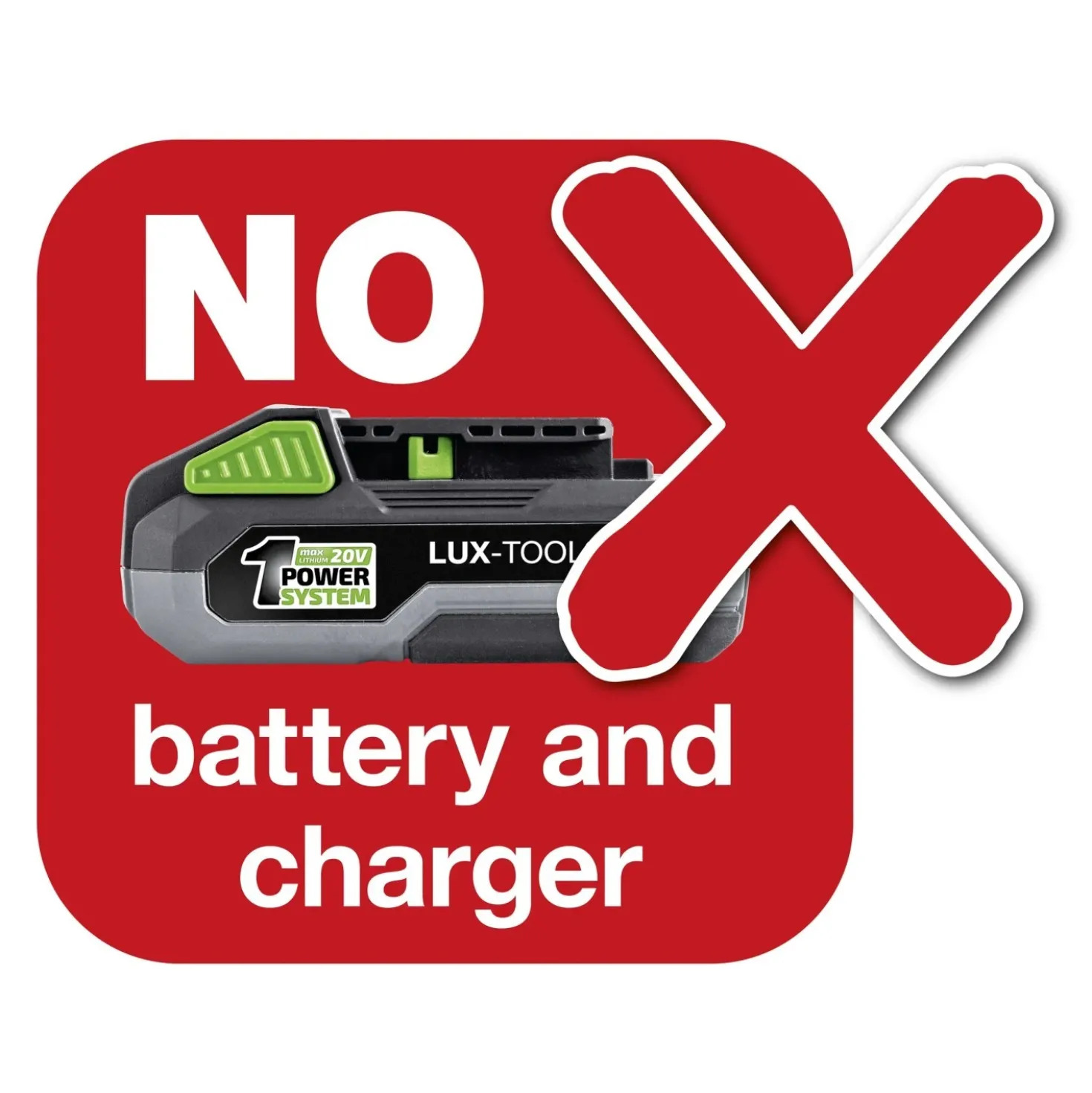 Trapano avvitatore a batteria LUX-TOOLS 1 A-BS-20 20 V - Solo corpo macchina