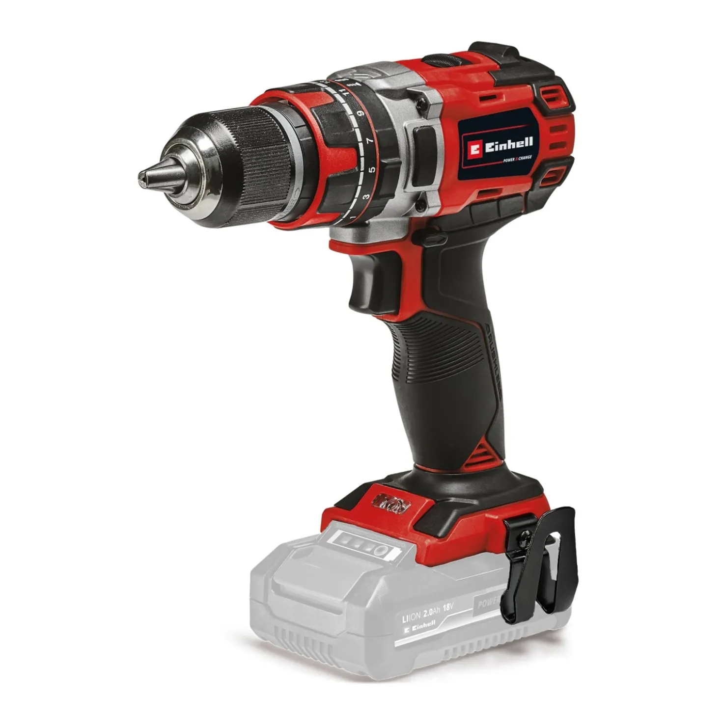 Trapano avvitatore a batteria Einhell TE-CD18/50Li-i BL 18 V - Solo corpo macchi