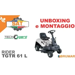 Trattorino tagliaerba a scoppio TECKGARD TGTR 61 L