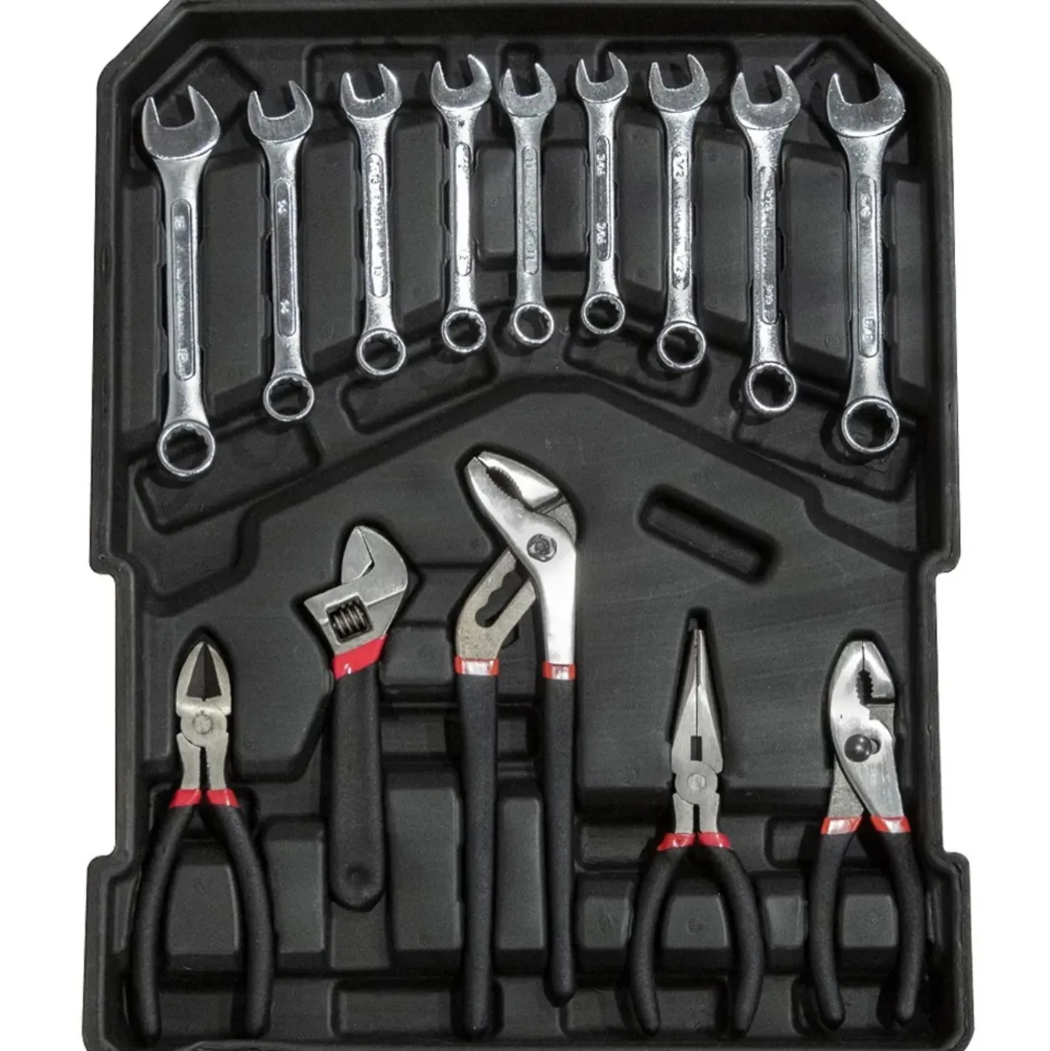 Trolley in alluminio con 400 utensili