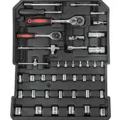 Trolley in alluminio con 400 utensili