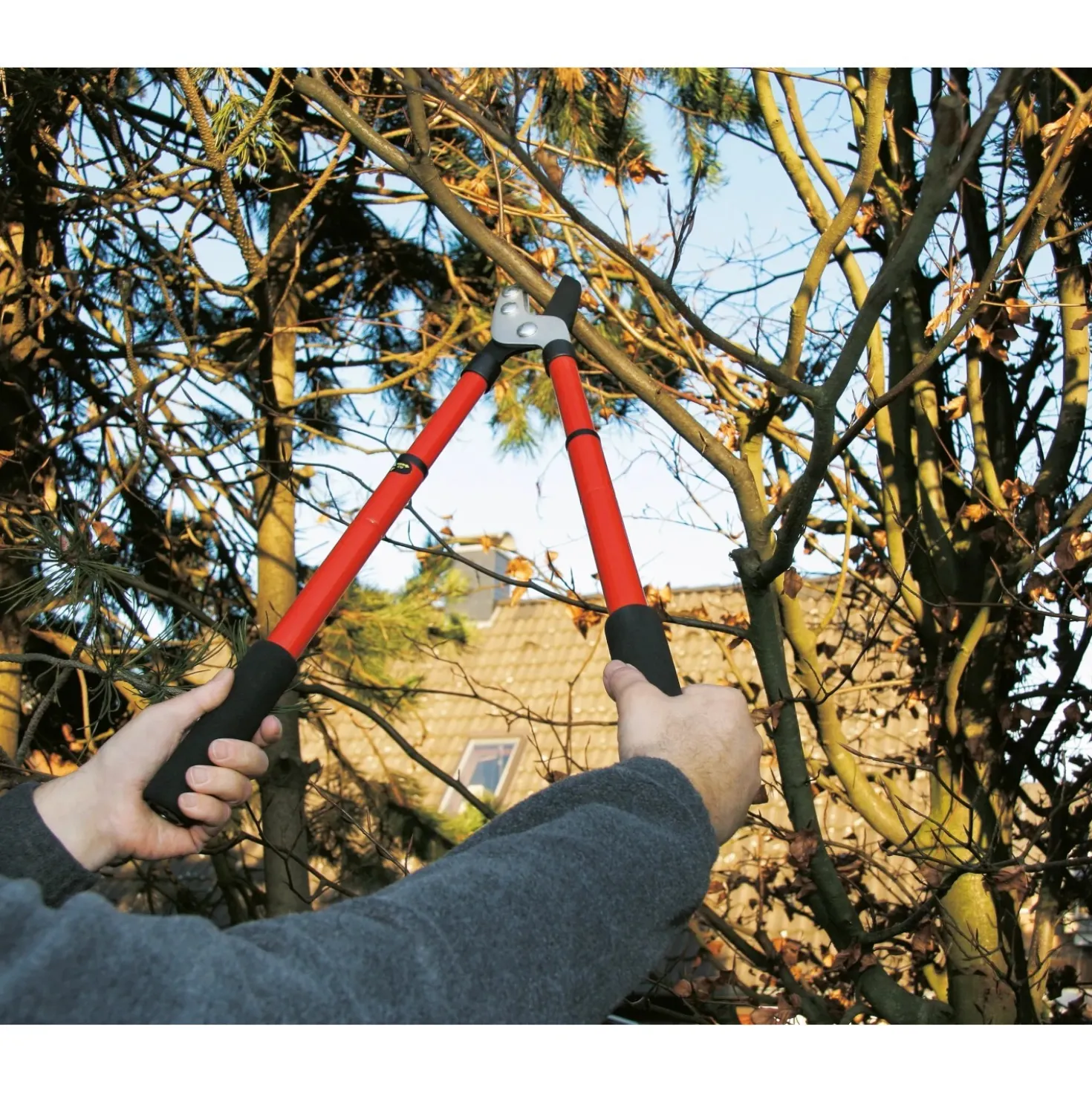 Troncarami LUX-TOOLS a incudine con manici allungabili