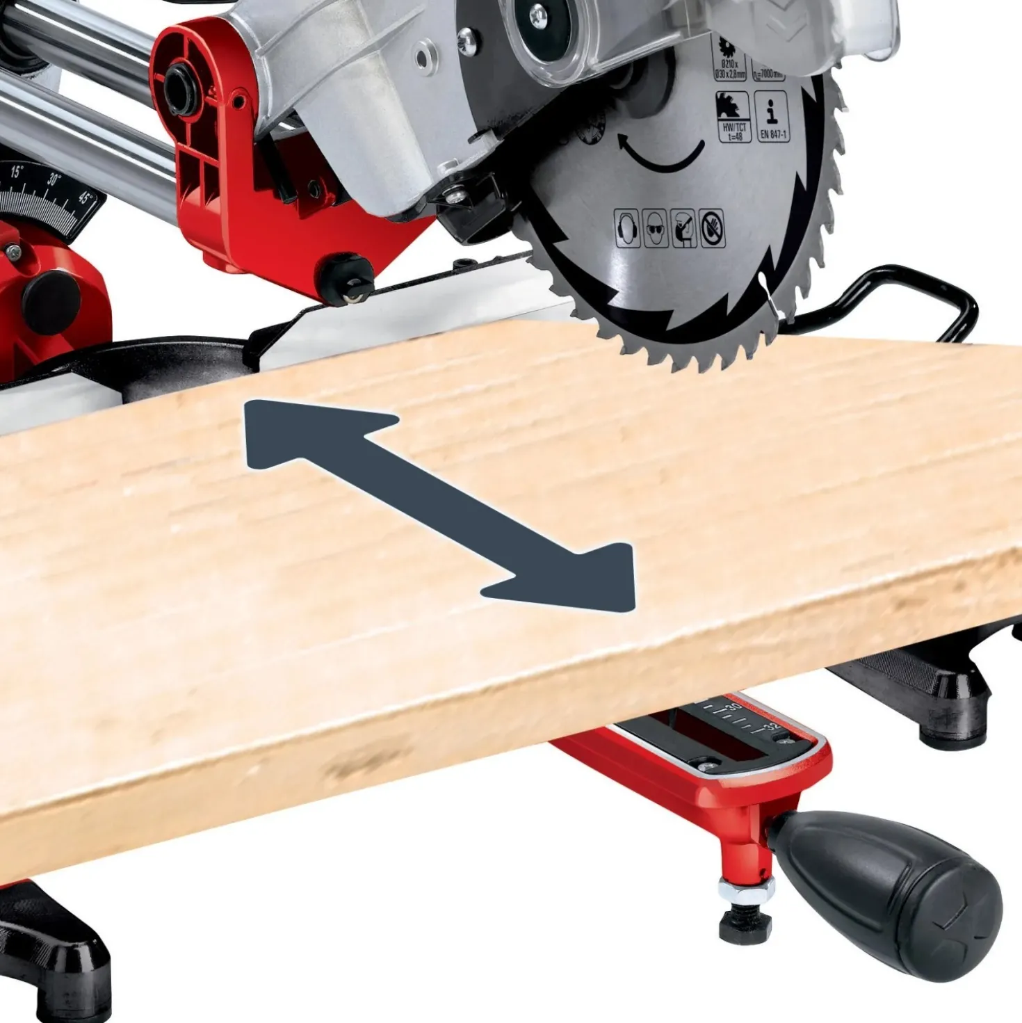 Troncatrice radiale Einhell TC-SM 2131 Dual Ø 210 mm 1800 W