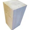 Tronchetto quadro in abete lamellare 25x50 cm