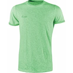 T-shirt da lavoro slim fit verde tg. L