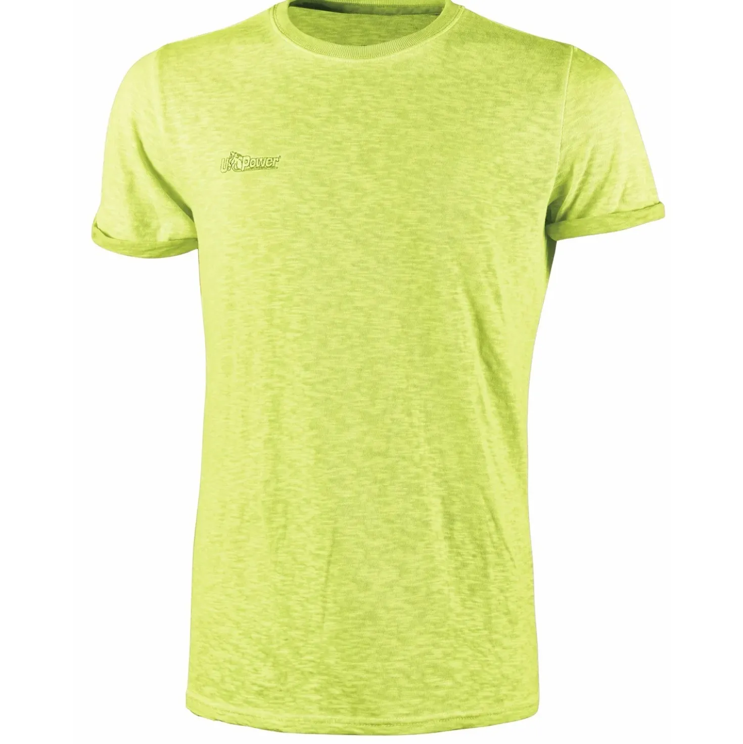 T-shirt da lavoro slim fit giallo tg. XL