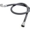Tubo carico lavatrice con curvetta 3/4" FF x 2,5 m
