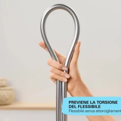 Tubo doccia Grohe flessibile antipiega 150 cm cromo