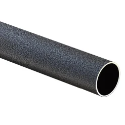 Tubo in acciaio grigio martellato 1 mt