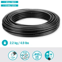 Tubo irrigazione di linea Flex Micro-Drip-System Gardena 50 m 13 mm (1/2