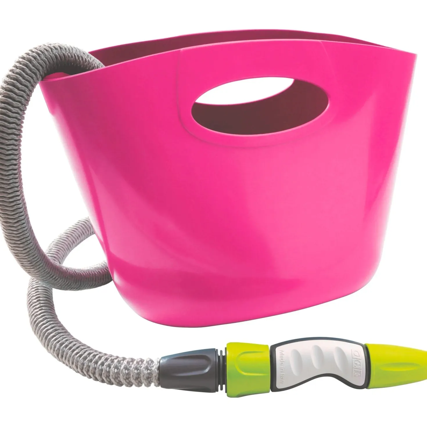 Tubo irrigazione estensibile Kit G.F. Aquapop 15 m x Ø 20 mm fucsia