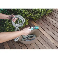 Tubo irrigazione estensibile Kit G.F. Aquapop 30 m x Ø 7,5 mm tortora
