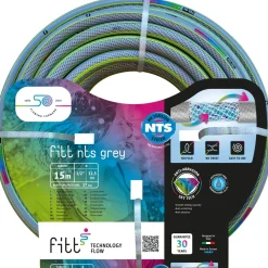 Tubo irrigazione FITT NTS GREY 15 m x Ø 12,5 mm grigio