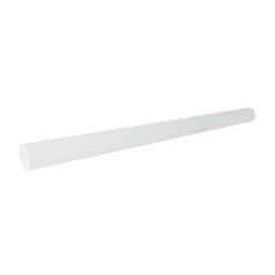 Tubo rigato in PVC medicale 100 cm bianco