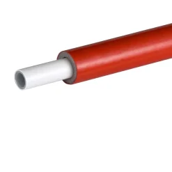 Tubo rivestito Multipex preisolato pe-xb 16x2 50 m rosso