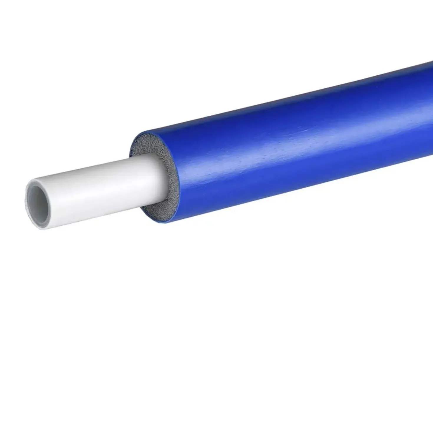 Tubo rivestito Multipex preisolato pe-xb 16x2 50 m blu