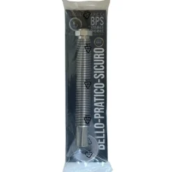 Tubo scarico estensibile in acciaio inox sifone adattabile