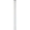 Tubo smaltato lineare porcellanato bianco L 100 cm Ø 12 cm