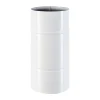 Tubo smaltato lineare porcellanato bianco L 25 cm Ø 12 cm