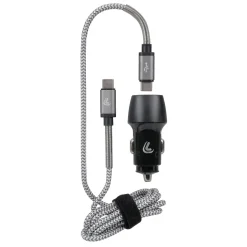 Type-C Kit Pro caricatore Usb doppia presa e cavo ultra resistente
