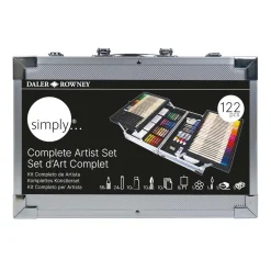 Valigetta completa per artisti 122 pz