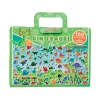 Valigetta Dinosauri con album da colorare e 100 stickers 3D attacca-stacca