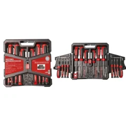 Valigetta set cacciaviti e inserti 63 pz