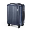 Valigia cabin size Hybrid Terra blu 40x20x55 cm
