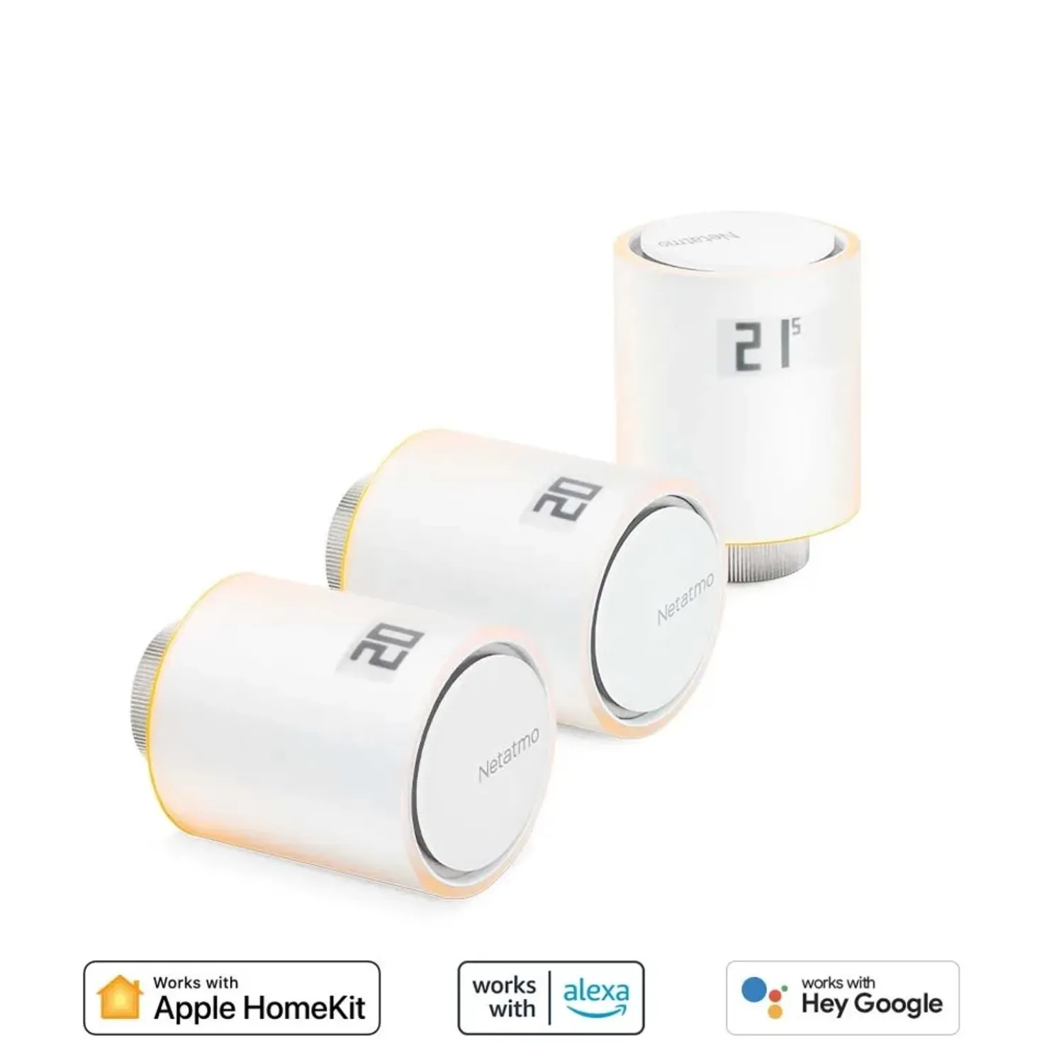 Valvole termostatiche Smart Home 3 pack