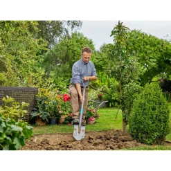 Vanga a punta Gardena NatureLine L 117 cm con manico in legno