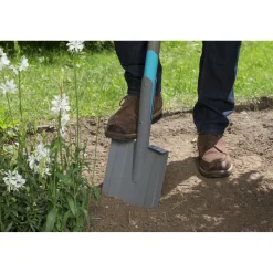 Vanga a punta Gardena NatureLine L 117 cm con manico in legno