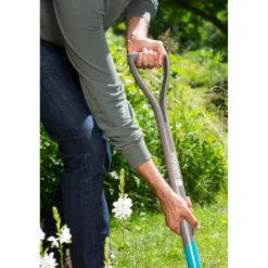 Vanga quadra Gardena NatureLine L 117 cm con manico in legno