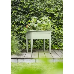 Vaso da coltivazione Elho Green Basics Grow Table XXL Ø75xH65 cm verde