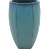 Vaso da esterno blu 31 x 49 cm