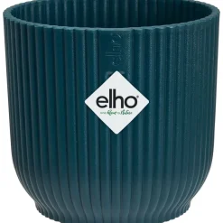 Vaso da esterno fiori Elho Mini Vibes Fold blu Ø 11 cm