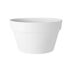 Vaso da esterno forma ciotola Loft urban Elho Ø 35 cm bianco