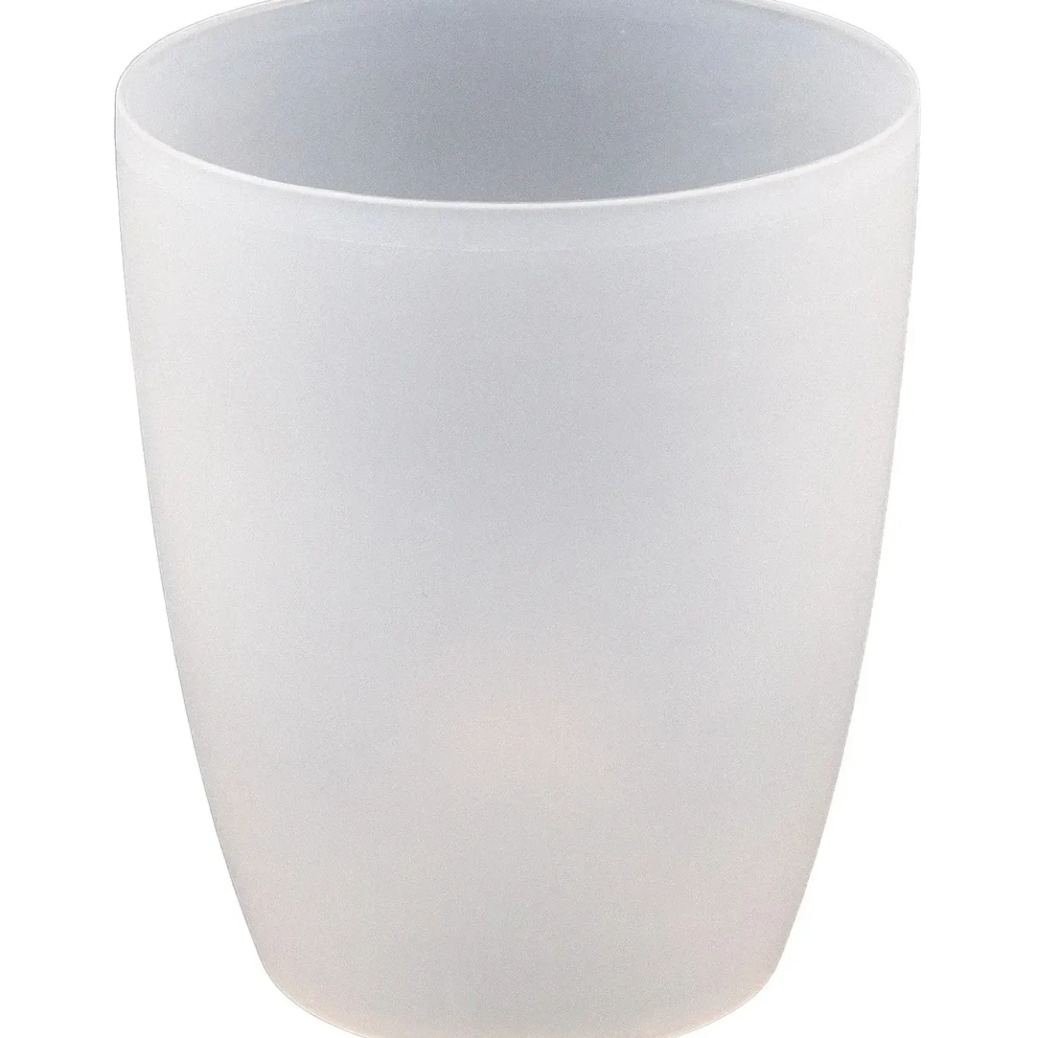 Vaso da interno Orchid Mate ø 16 cm satinato bianco
