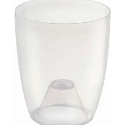 Vaso da interno Orchid White Light Crystal ø 13 cm trasparente