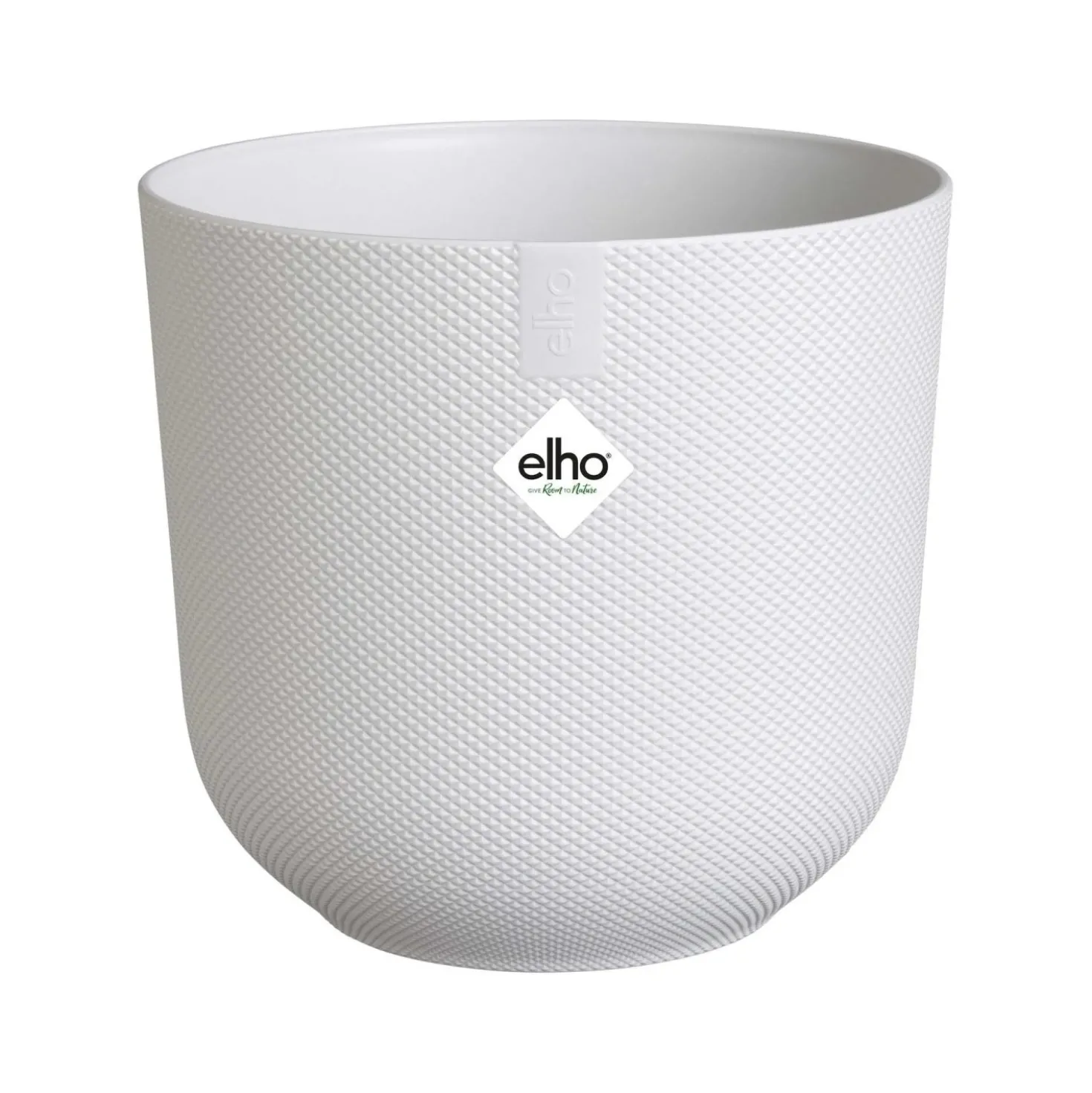 Vaso Elho Jazz Round Bianco Ø 17 x B 17 x H 15 cm interno