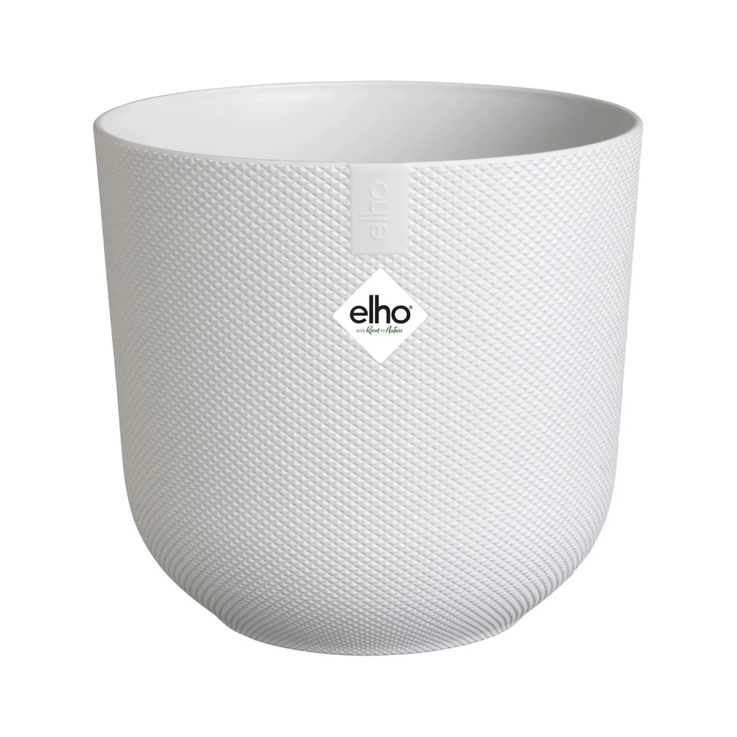 Vaso Elho Jazz Round Bianco Ø 19 x B 19 x H 18 cm interno