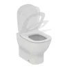 Vaso filo parete con sedile rallentato Ideal standard bianco