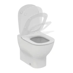 Vaso filo parete con sedile rallentato Ideal standard bianco