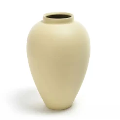 Vaso in metallo Ø20xH30cm nero