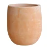 Vaso in terracotta ovale 35x35x39 cm