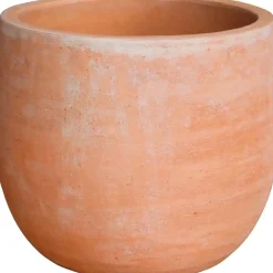 Vaso in terracotta rotondo 20x20x16 cm