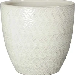 Vaso in terracotta smaltata Woolly Deroma Ø 23 cm